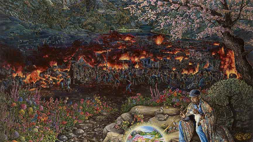 Mostra Raqib Shaw. Palazzo della memoria / From Italy to America and Back Venezia