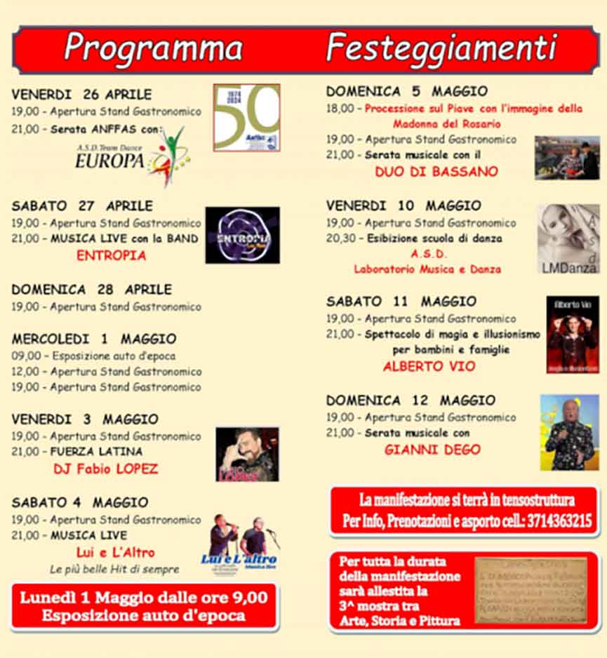 Sagra del Rosario Noventa di Piave