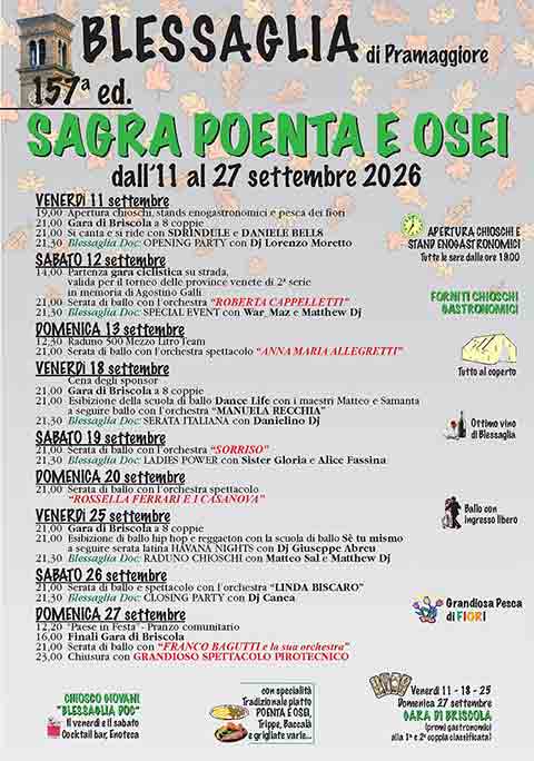 Sagra Poenta e Osei - Blessaglia - Pramaggiore