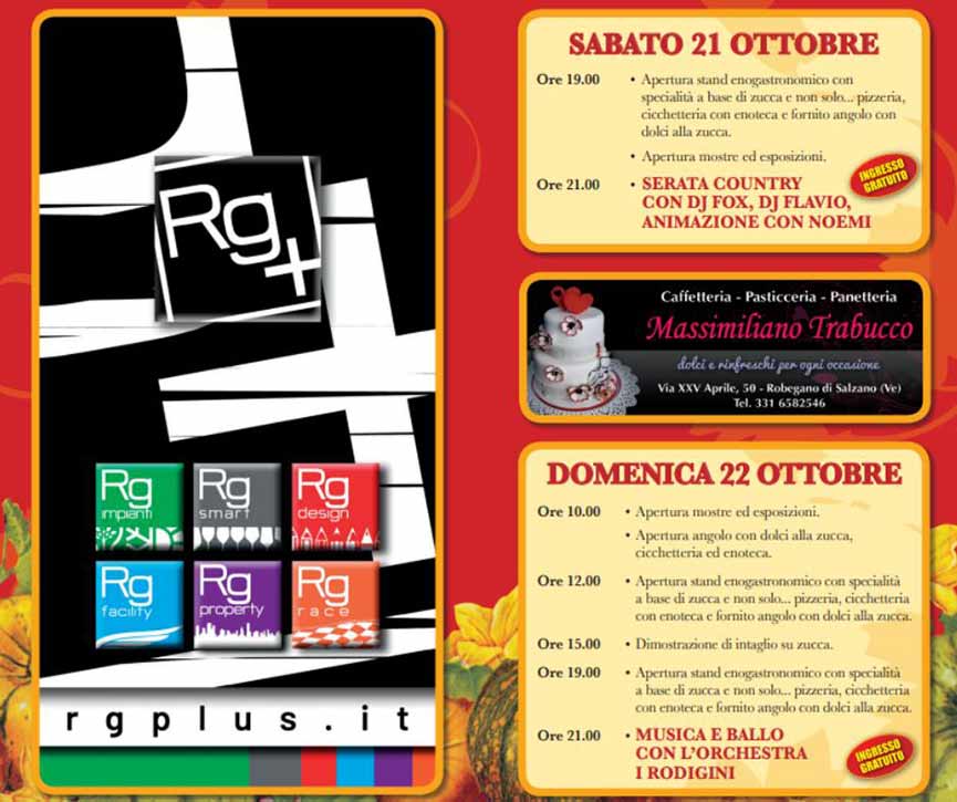 Programma Festa della Zucca Salzano