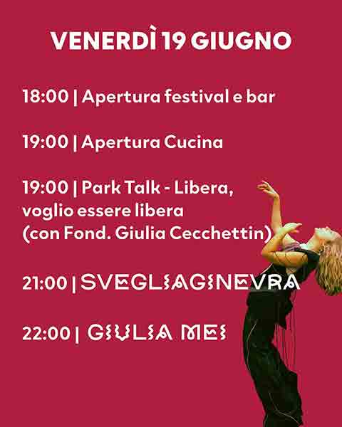 Programma del Summer Park Salzano Festival