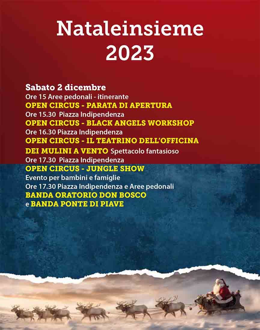 Natale insieme - San Don&agrave; di Piave