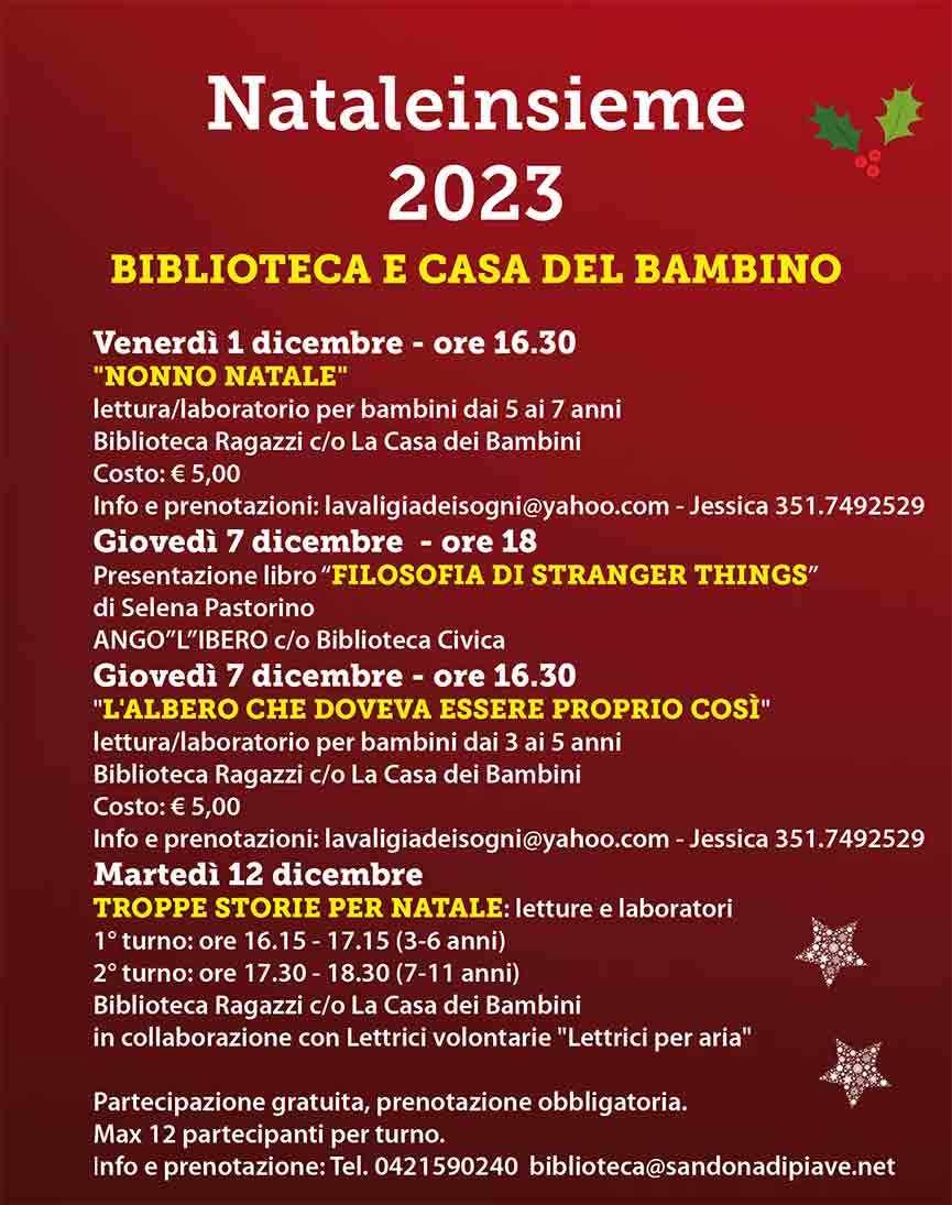 Natale insieme - San Don&agrave; di Piave