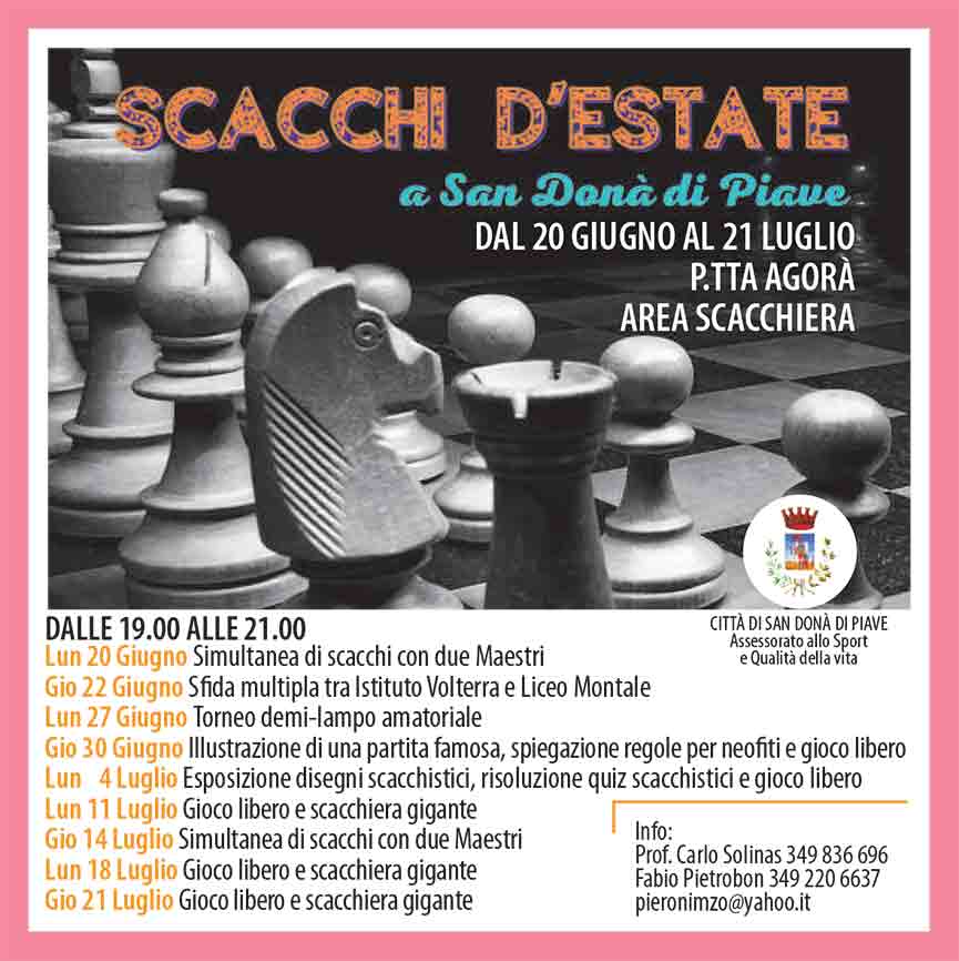 Scacchi d'Estate  - San Don&agrave; di Piave