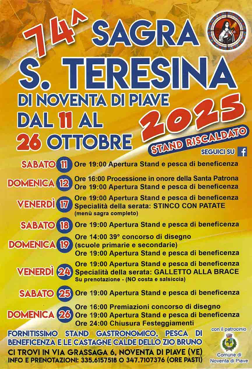 Sagra di Santa Teresina