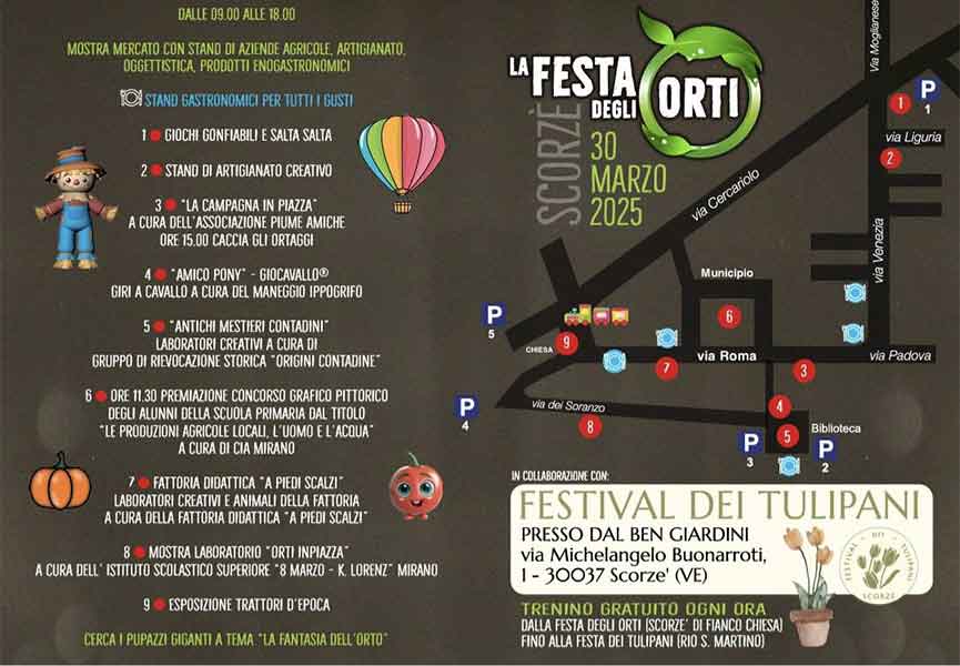 Programma Festa degli Orti Scorzè 