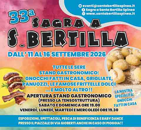 Sagra di Santa Maria Bertilla a Spinea