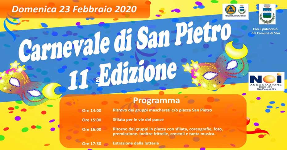 Carnevale di San Pietro di Stra Venezia