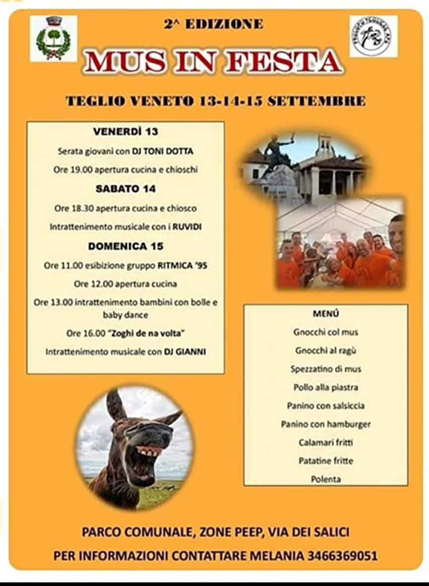 Mus in Festa - Teglio Veneto