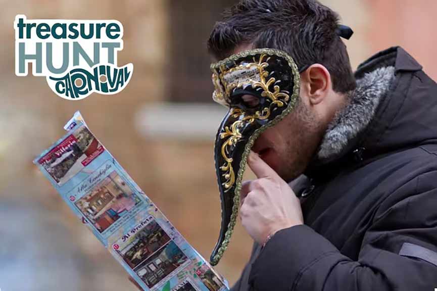 Caccia al tesoro da Piazzale Roma a Rialto - Carnevale di Venezia