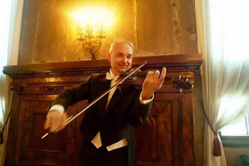 Concert sur la Piazza San Marco a Venise