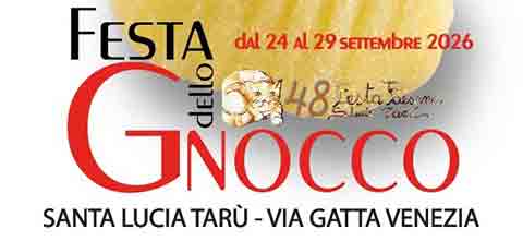 Locandina della Festa dello Gnocco a Zelarino