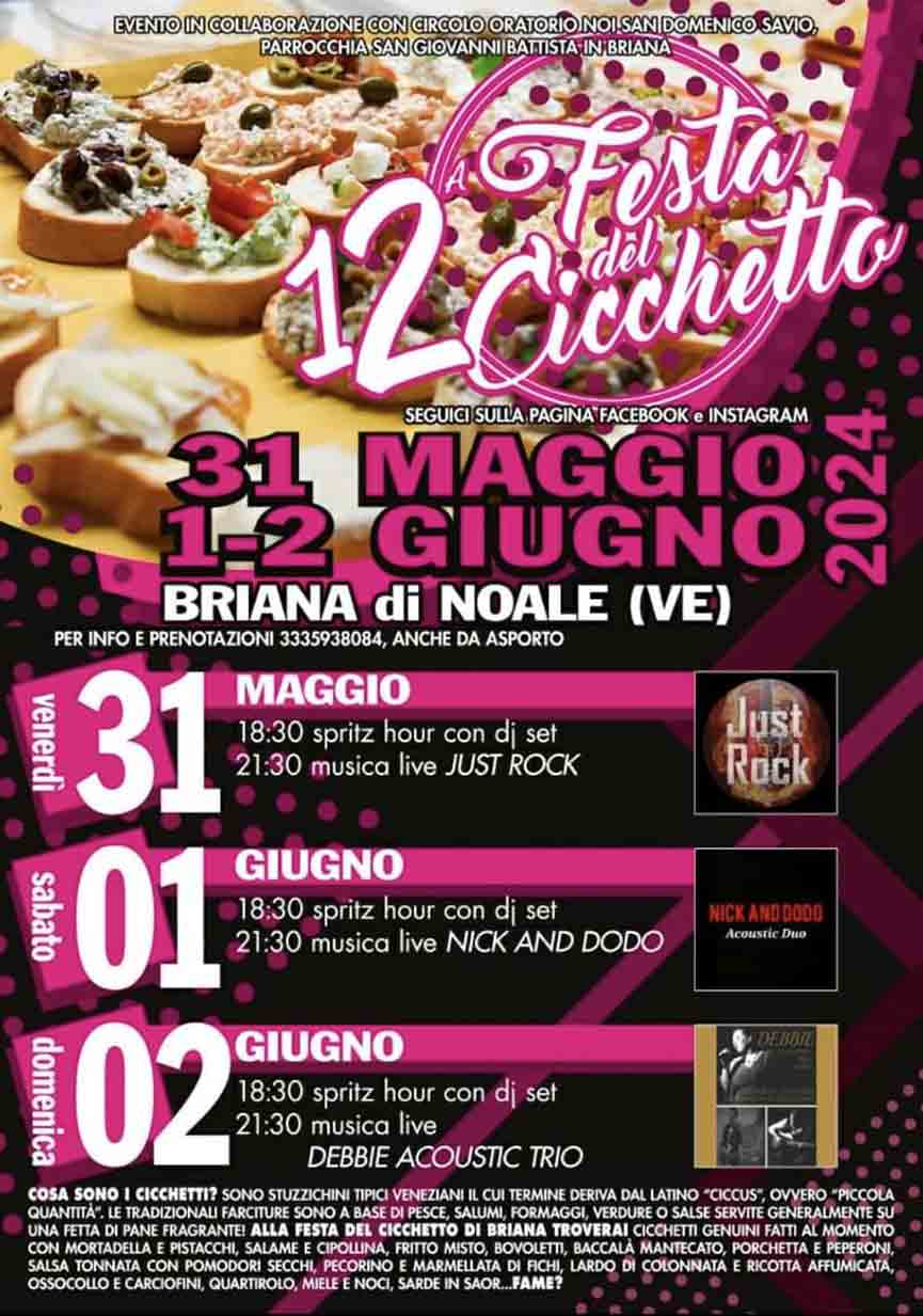Festa del Cicchetto a Briana di Noale