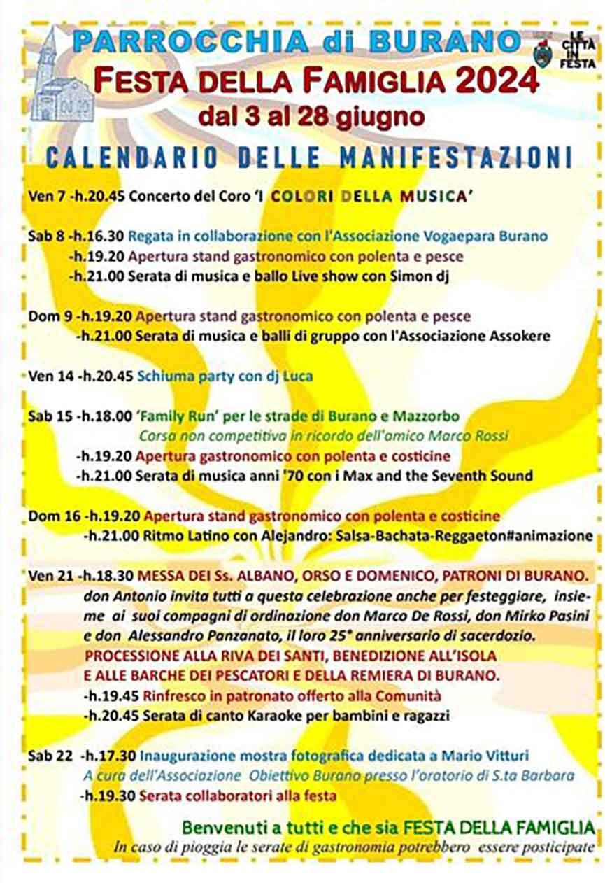 Festa della Famiglia Burano
