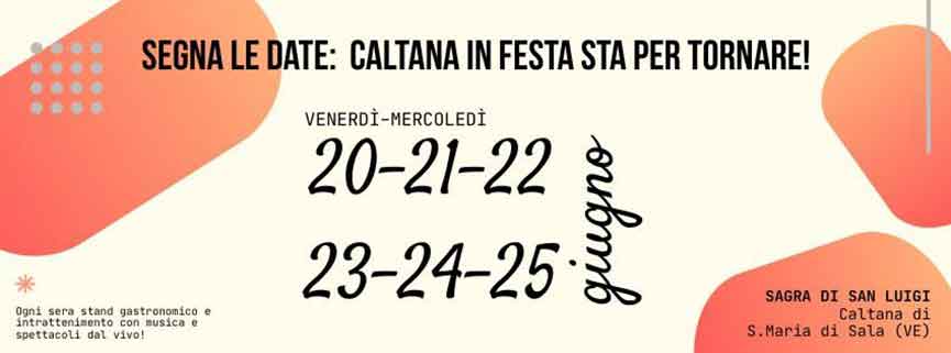 Festa di San Luigi Caltana