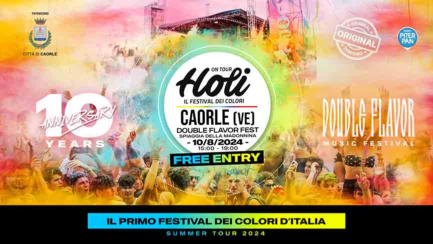 Holi Festival dei colori Caorle