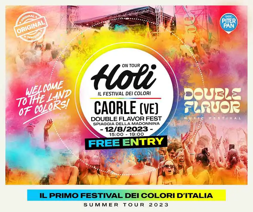 Holi Festival dei colori Caorle