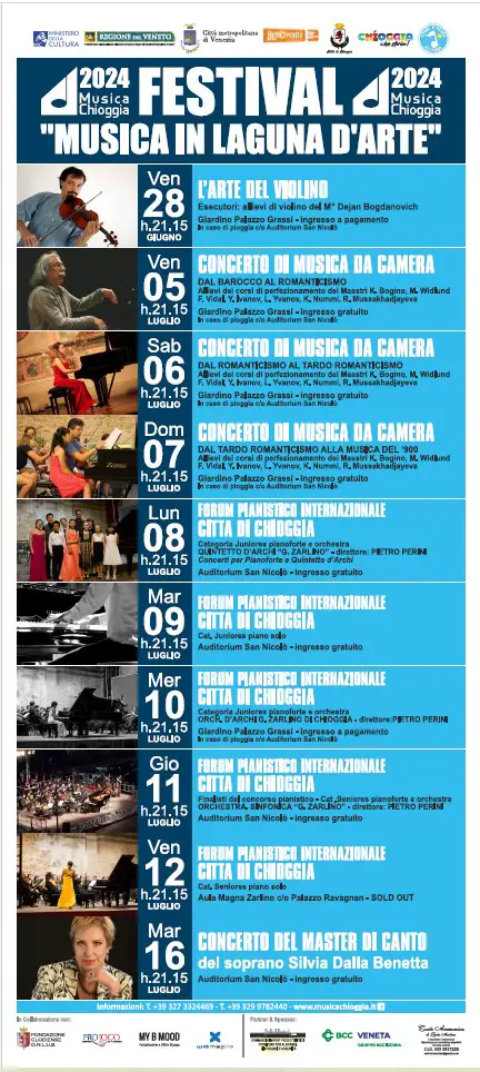 Festival Musica in Laguna d'Arte Sottomarina