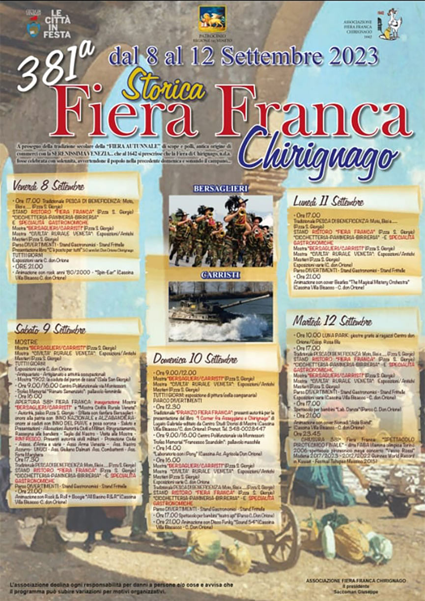 Fiera Franca Chirignago Venezia