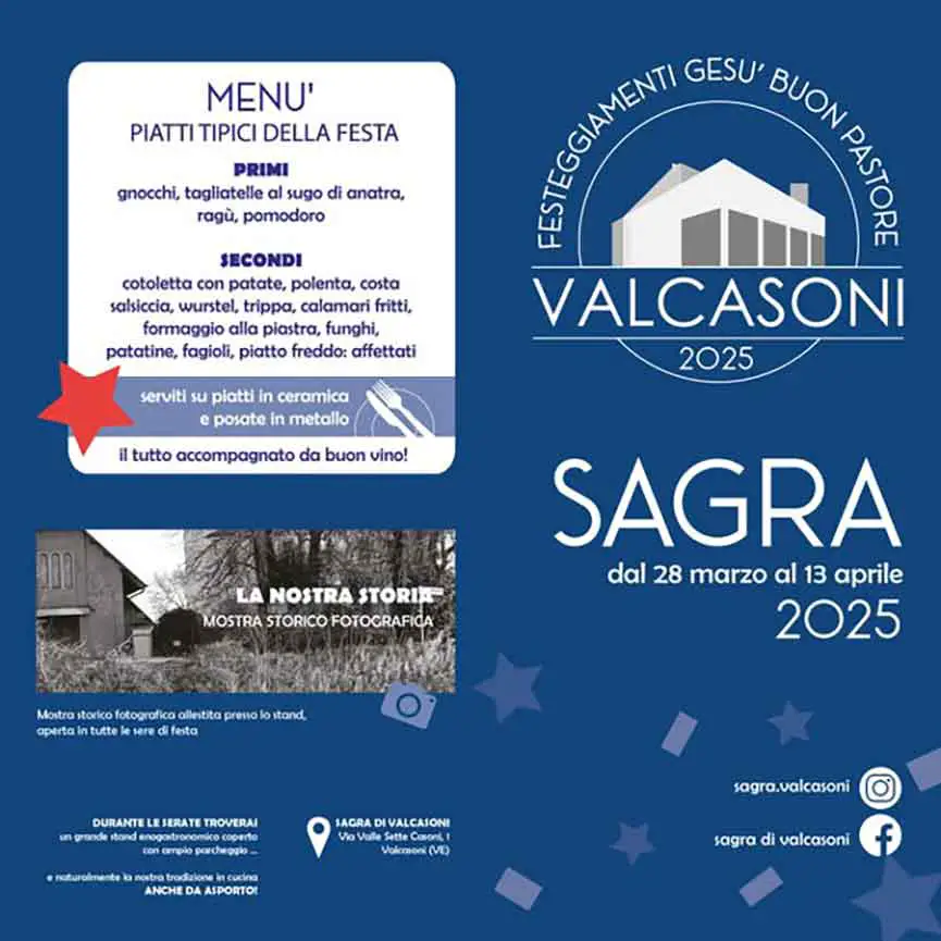 Programma 1 Sagra di Valcasoni Eraclea