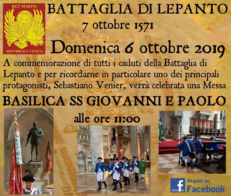 Messa Battaglia Lepanto Venezia
