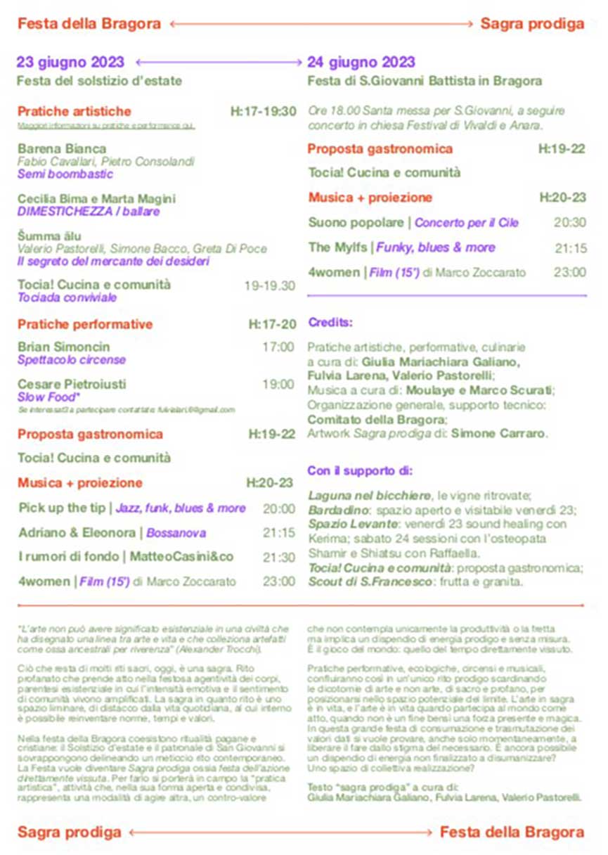 Festa di San Giovanni in Bragora Venezia
