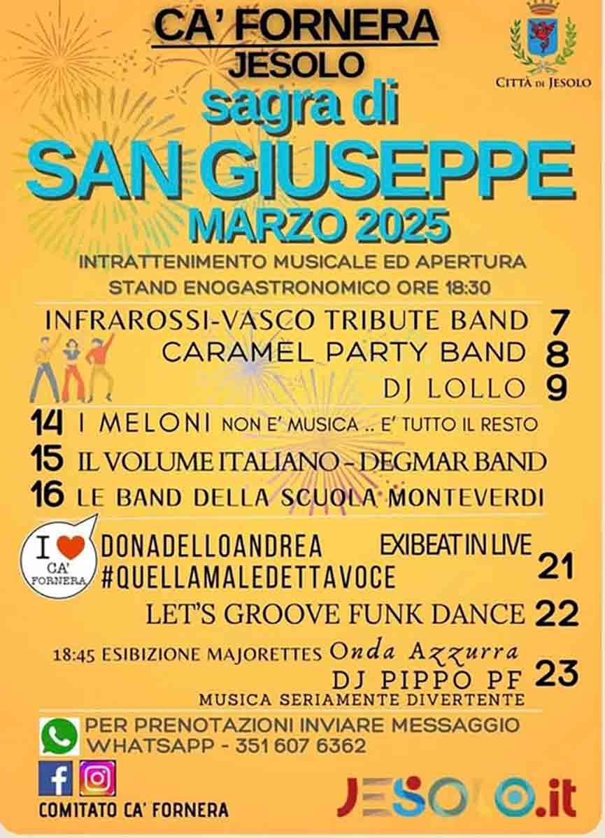 Sagra di San Giuseppe Jesolo
