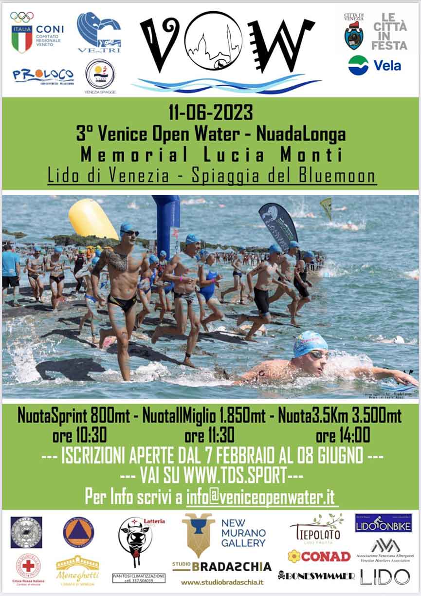 Venice Open Water - Nuadalonga 2023 al Lido di Venezia