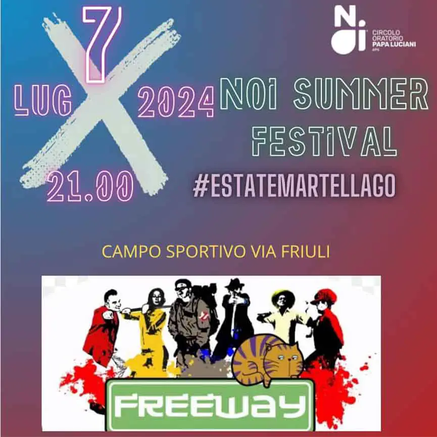 Programma Noi Summer Festival Martellago