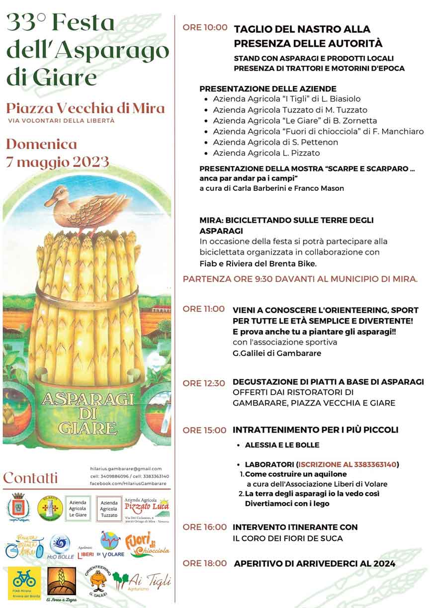 Festa dell'Asparago di Giare a Mira 