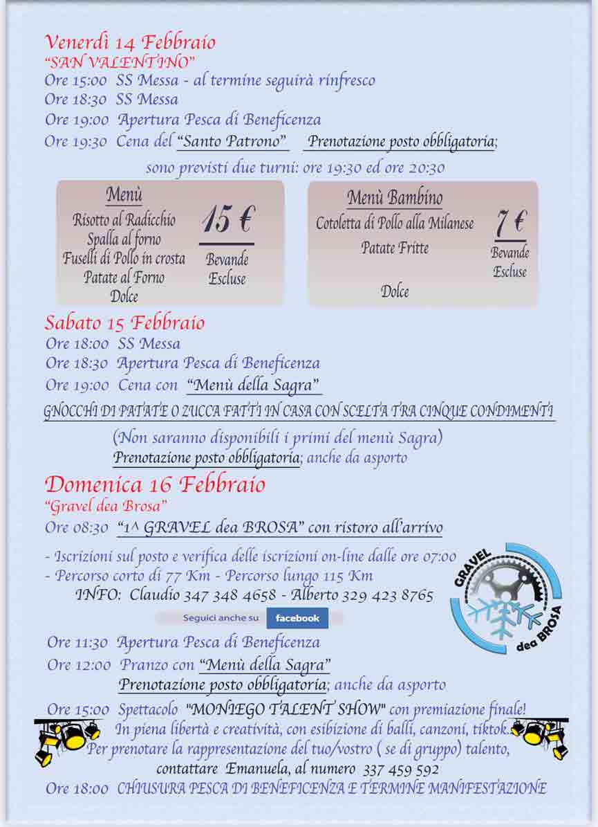 Sagra di San Valentino a Noale
