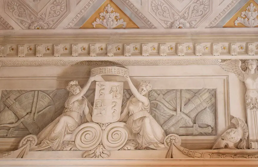 Fregio Sala del Trono Museo Correr Venezia