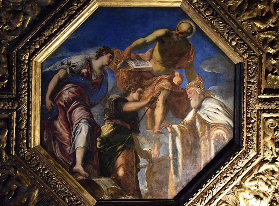 Atrio Quadrato at Doge's Palace in Venice