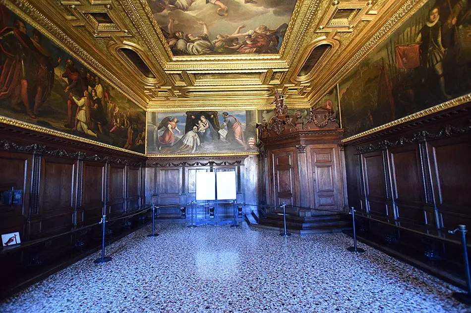 Sala della Bussola at Doge's Palace in Venice