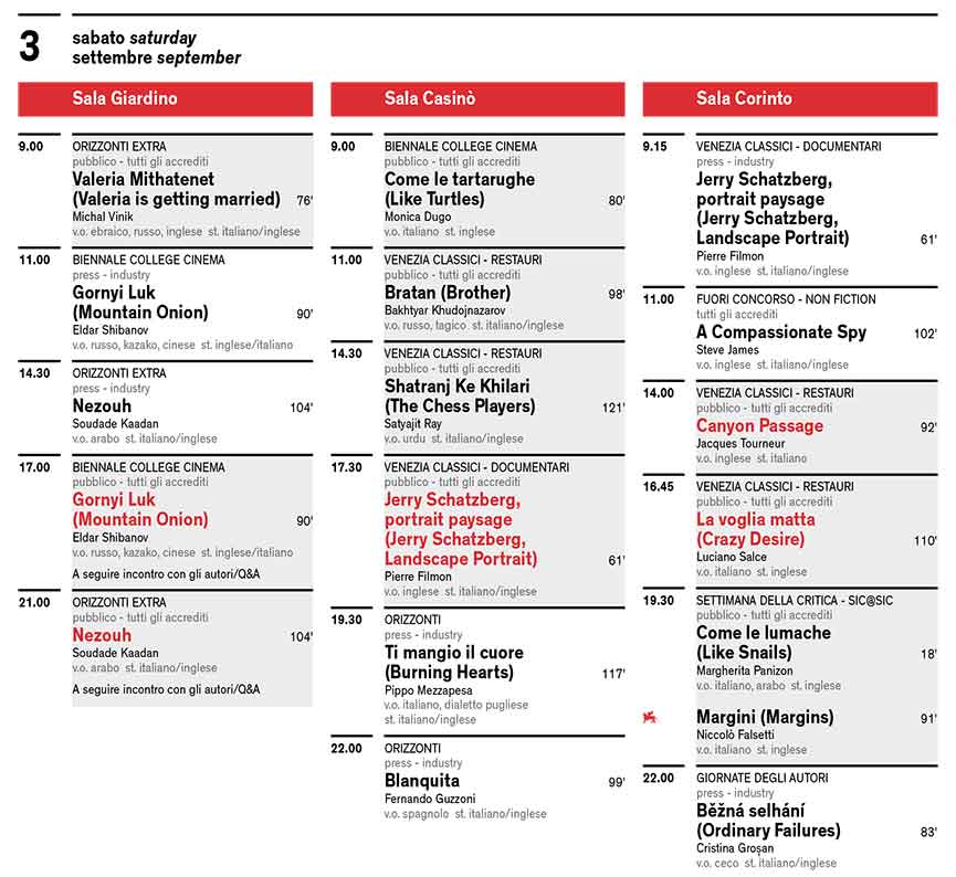 Mostra del Cinema di Venezia