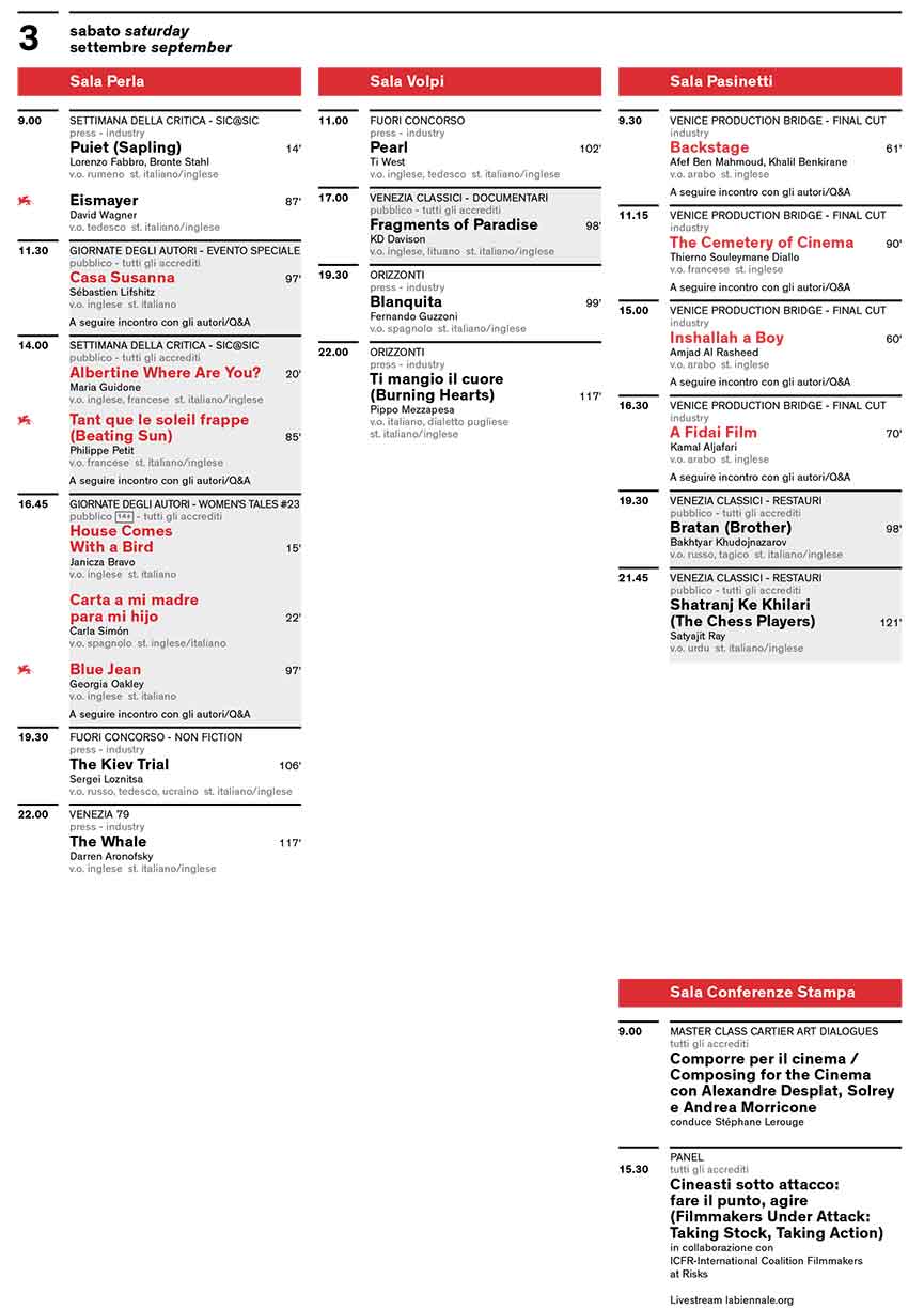 Mostra del Cinema di Venezia