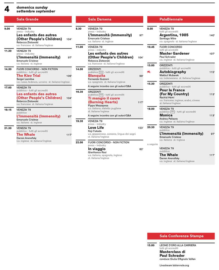 Mostra del Cinema di Venezia