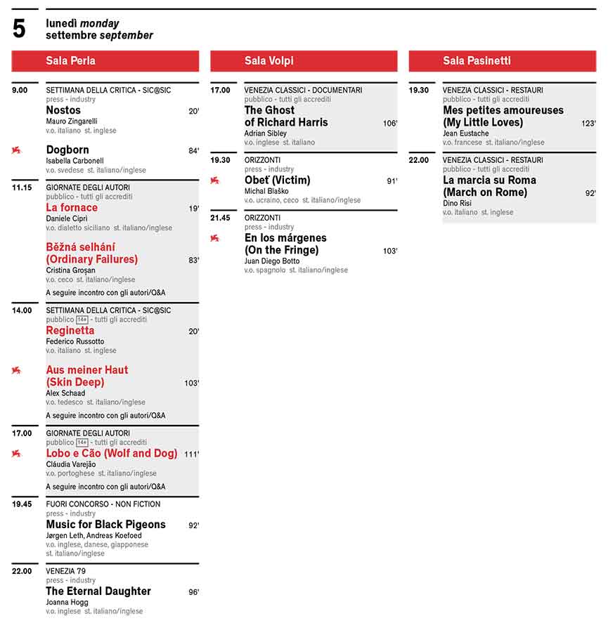 Mostra del Cinema di Venezia