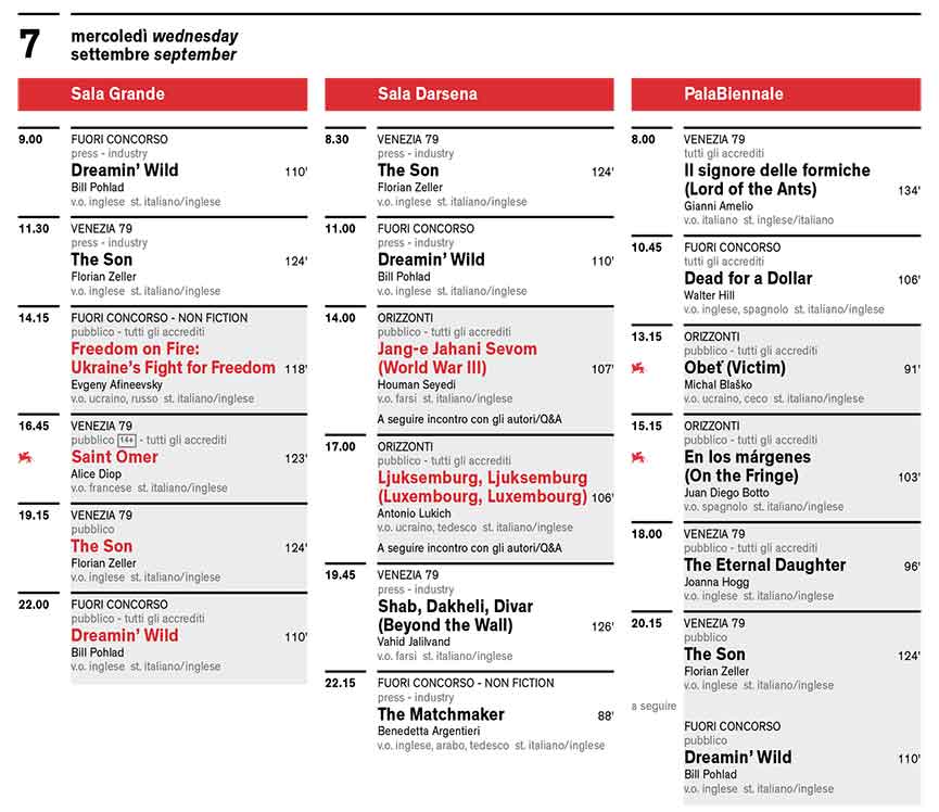 Mostra del Cinema di Venezia