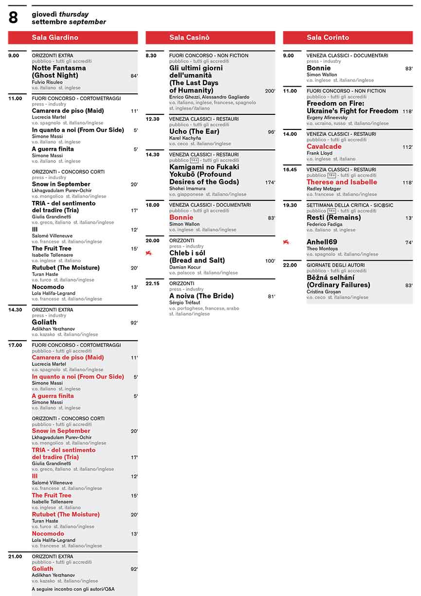 Mostra del Cinema di Venezia