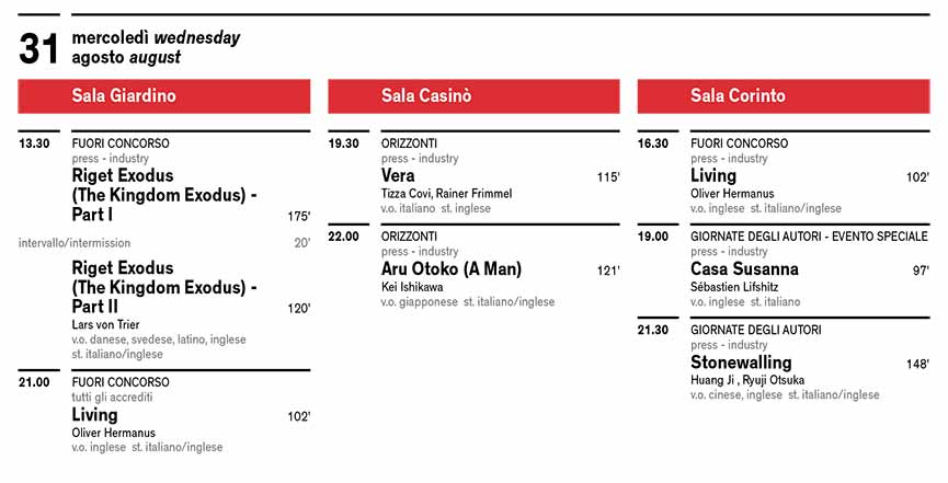 Mostra del Cinema di Venezia