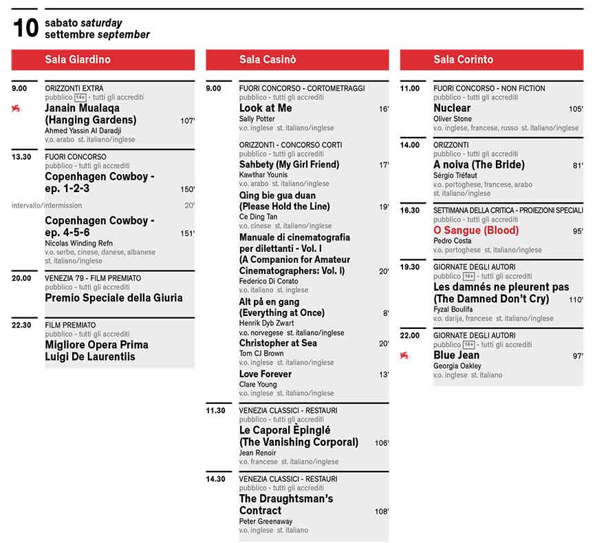 Mostra del Cinema di Venezia