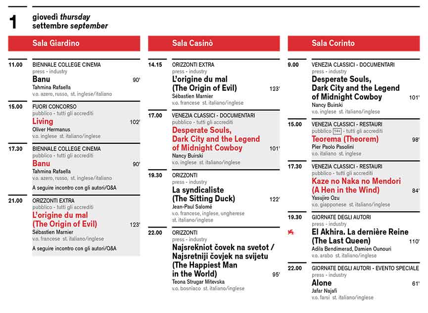 Mostra del Cinema di Venezia