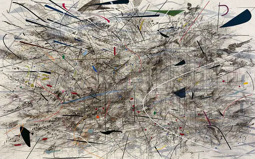 Mostra Julie Mehretu. Ensemble Venezia