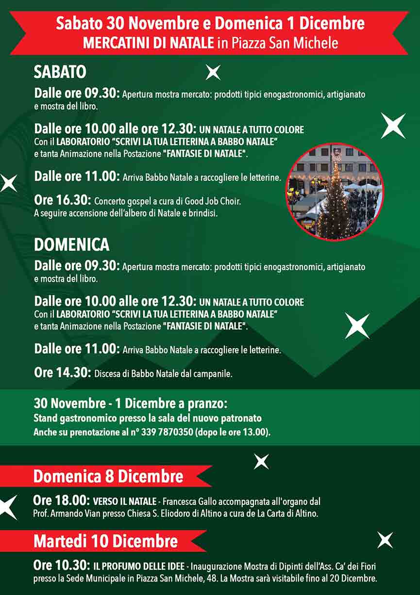 Programma Natale a Quarto d'Altino