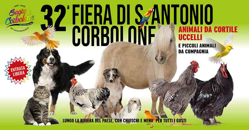 Fiera di Sant'Antonio a Corbolone San Stino di Livenza Venezia
