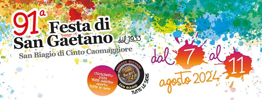 Festa di San Gaetano X a San Biagio di Cinto Caomaggiore