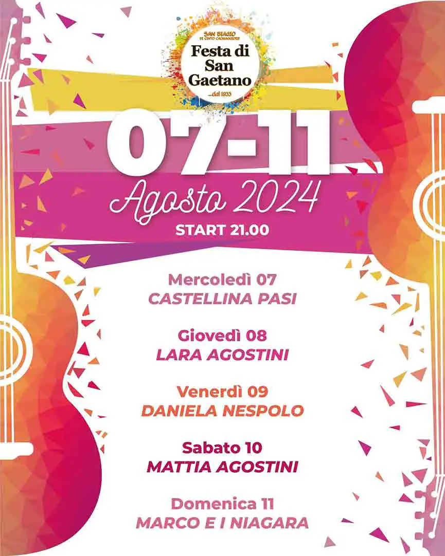 Festa di San Gaetano X a San Biagio di Cinto Caomaggiore