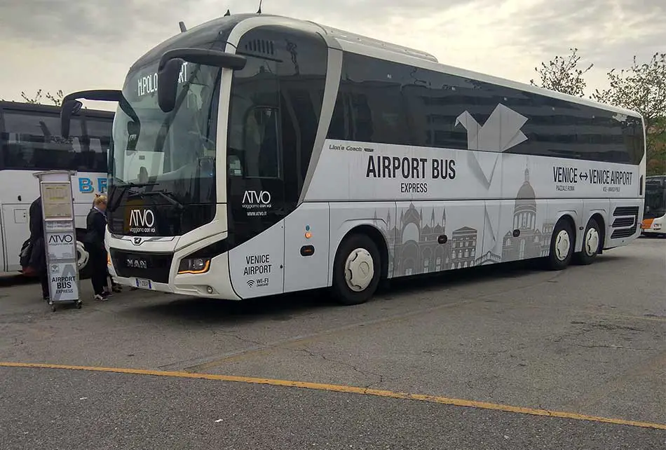 Línea 35A autobús ATVO Aeropuerto Marco Polo ⟷ Piazzale Roma Venecia