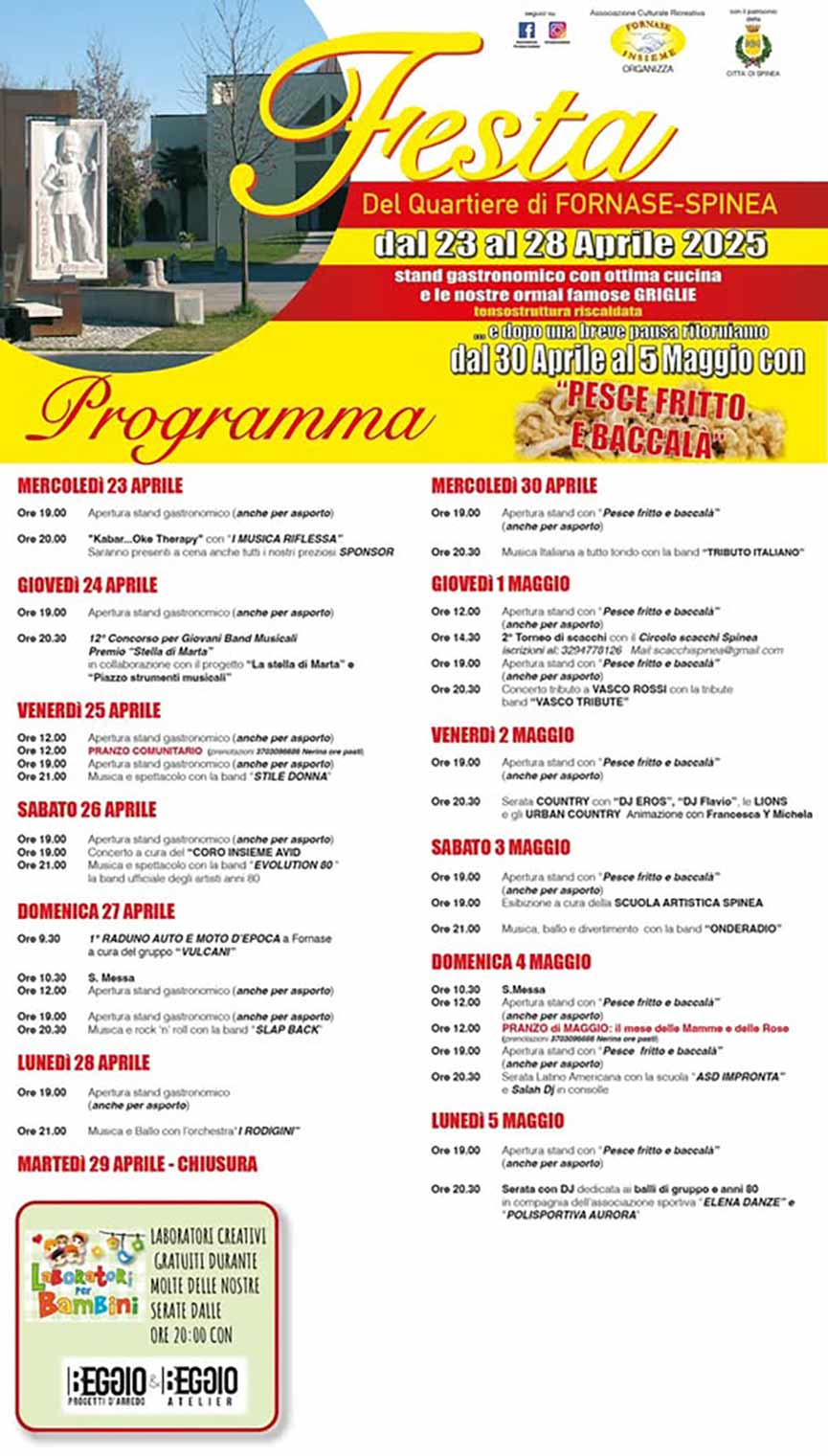 Festa del Quartiere Fornase a Spinea